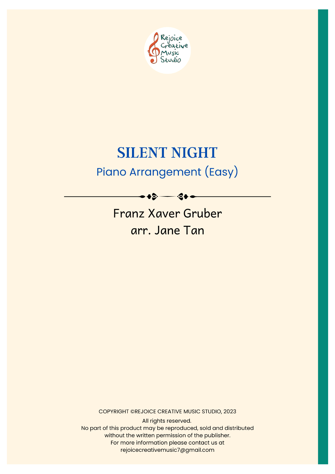 Silent Night Holy Night (arr. J.T.)