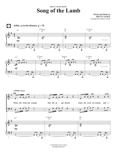 Song Of The Lamb