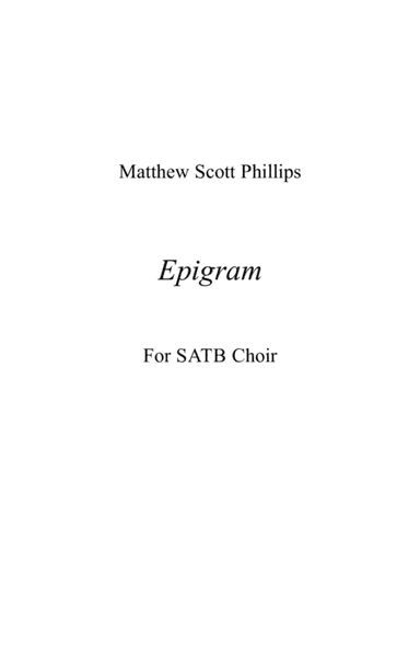 Epigram