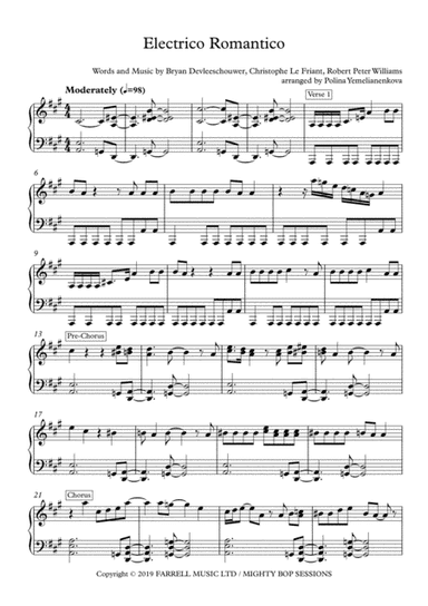Electrico Romantico (arr. Polina Yemelianenkova)