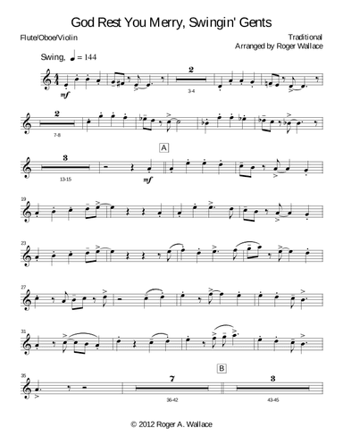 God Rest You Merry, Gentlemen (arr. Roger Wallace)