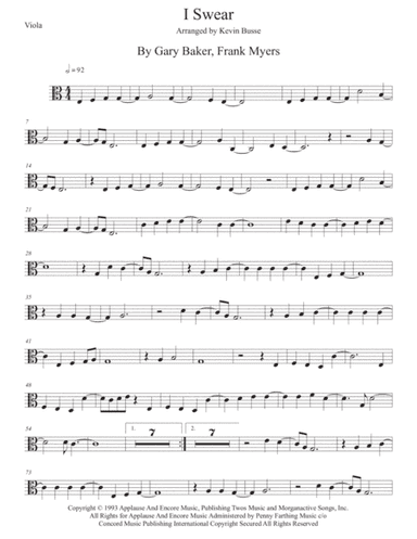 I Swear (arr. Kevin Busse)