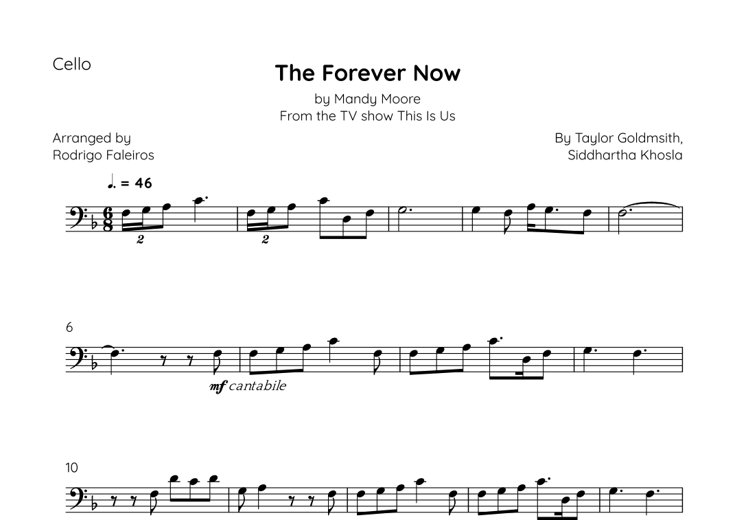 The Forever Now (arr. Rodrigo Faleiros)