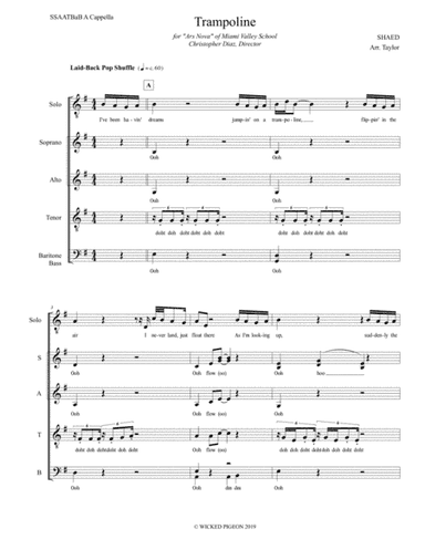 Trampoline (arr. Amanda Taylor)