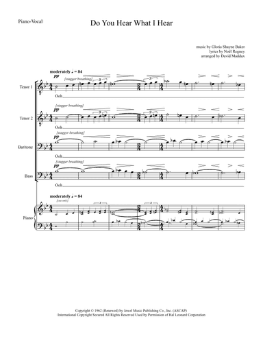 Do You Hear What I Hear (arr. David Maddux)