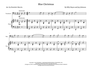 Blue Christmas (arr. Dominic Meccia)