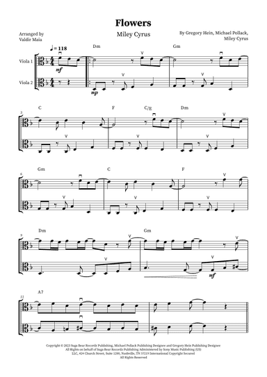 Flowers (arr. Valdir Maia)