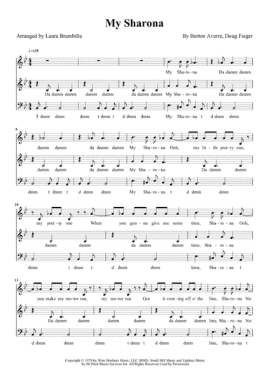 My Sharona (arr. Laura Brambilla)