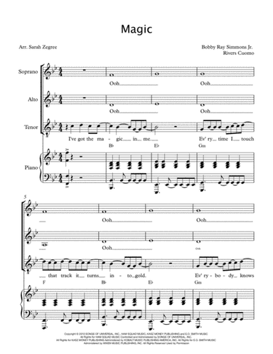 Magic (arr. Sarah Zegree)