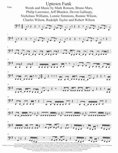 Uptown Funk (arr. Kevin Busse)