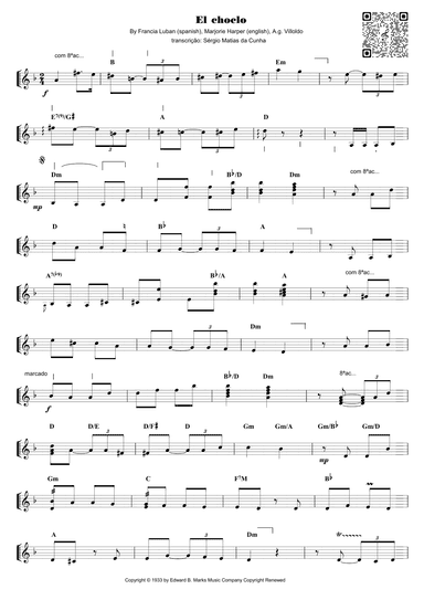El Choclo (arr. Piano)