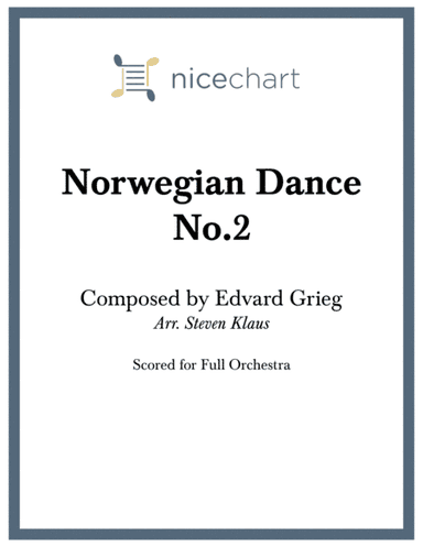 Norweigan Dance No. 2 (Score & Parts) (arr. Steven Klaus)