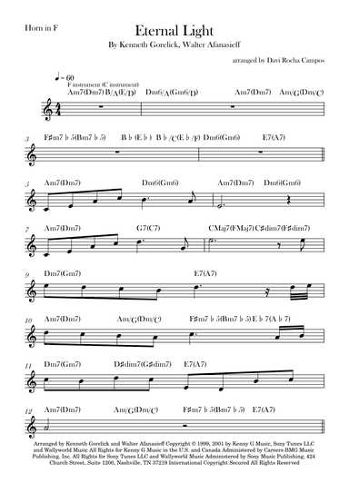 Eternal Light (arr. Davi Rocha Campos)