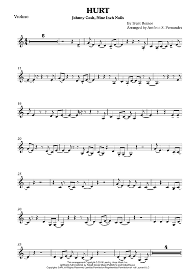 Hurt (arr. Antônio S. Fernandes)