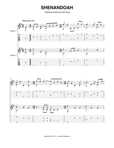 Shenandoah (arr. Mark Phillips)