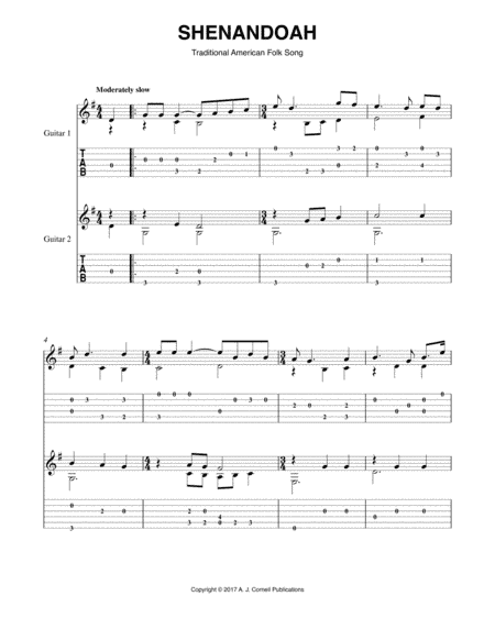Shenandoah (arr. Mark Phillips)