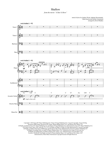 Shallow (arr. David Maddux)