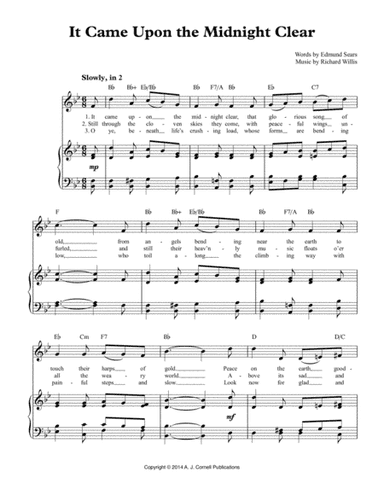 It Came Upon the Midnight Clear (arr. Mark Phillips)