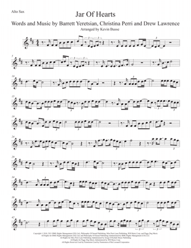 Jar Of Hearts (arr. Kevin Busse)
