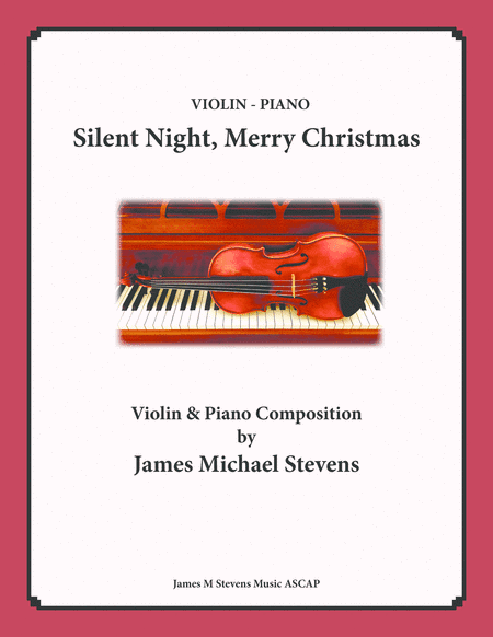 Silent Night, Merry Christmas - Violin & Piano