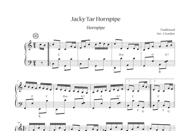 Jacky Tar Hornpipe (arr. Julia Gordon)