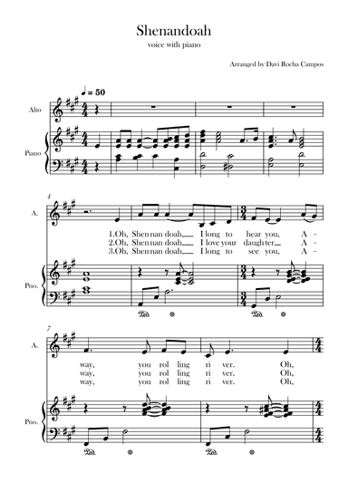 Shenandoah (arr. Davi Rocha Campos)