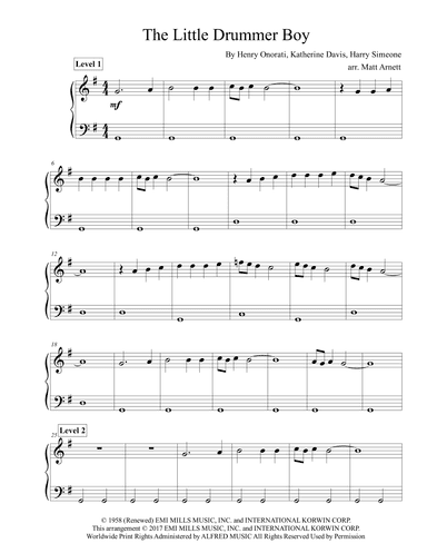 The Little Drummer Boy (arr. Matt Arnett)