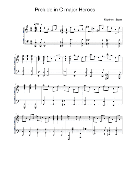 Prelude in C major (Heroes)