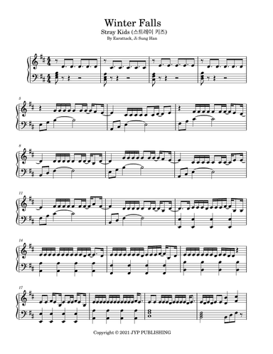 Winter Falls (arr. Dennis Cheng)