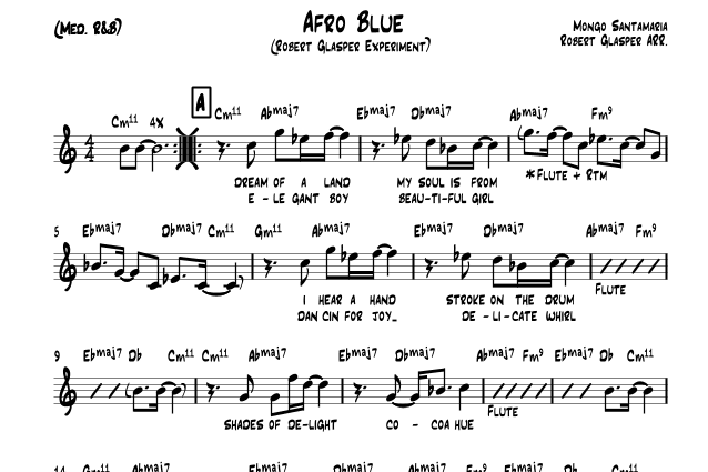 Afro Blue (arr. Julian Horner)