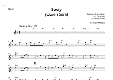 Sway (quien Sera) (arr. César Madeira)