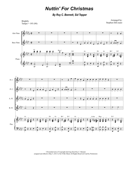 Nuttin' For Christmas (arr. Stephen DeCesare)