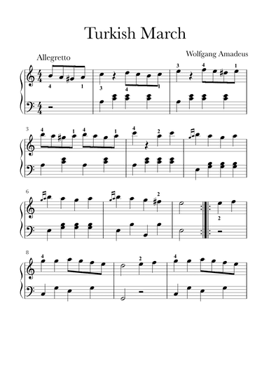 Turkish March (arr. Glauco Fernandes)
