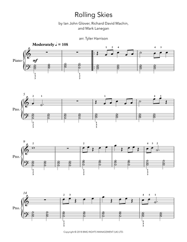 Rolling Sky (arr. Tyler Harrison)