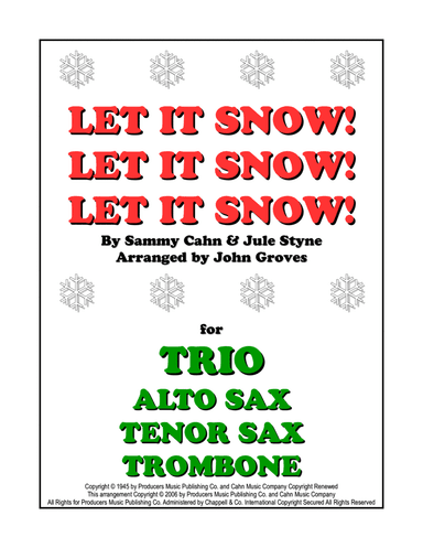 Let It Snow! Let It Snow! Let It Snow! (arr. John Groves)