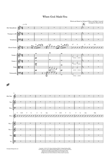 When God Made You (arr. Brian Pesoth)