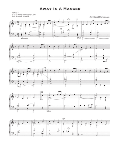 Away in a Manger (arr. David Christensen)