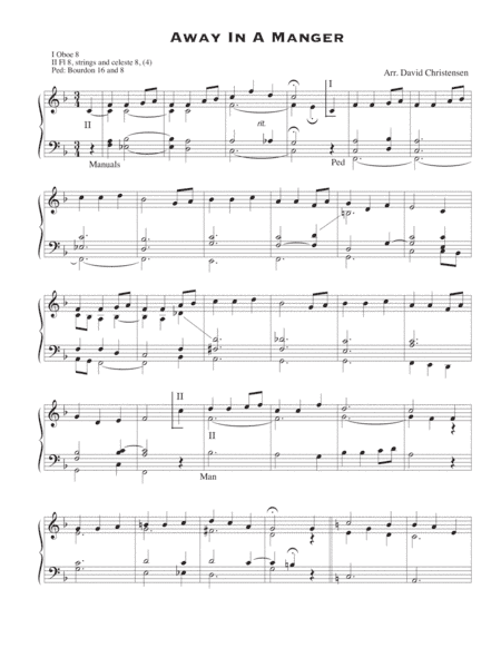 Away in a Manger (arr. David Christensen)