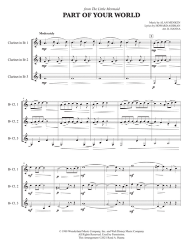 Part Of Your World (arr. Reed Hanna)