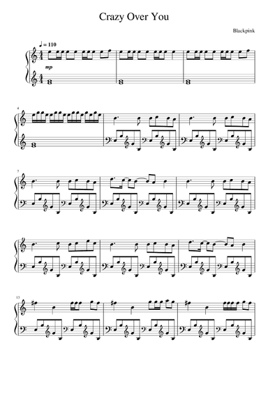 Crazy Over You (arr. BLACKPINK)