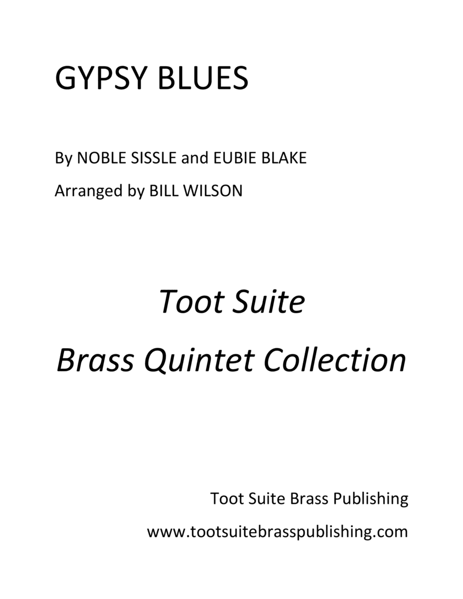 Gypsy Blues (arr. Bill Wilson)
