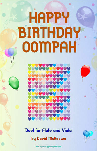 Happy Birthday Oompah, for Flute and Viola Duet (arr. David McKeown)