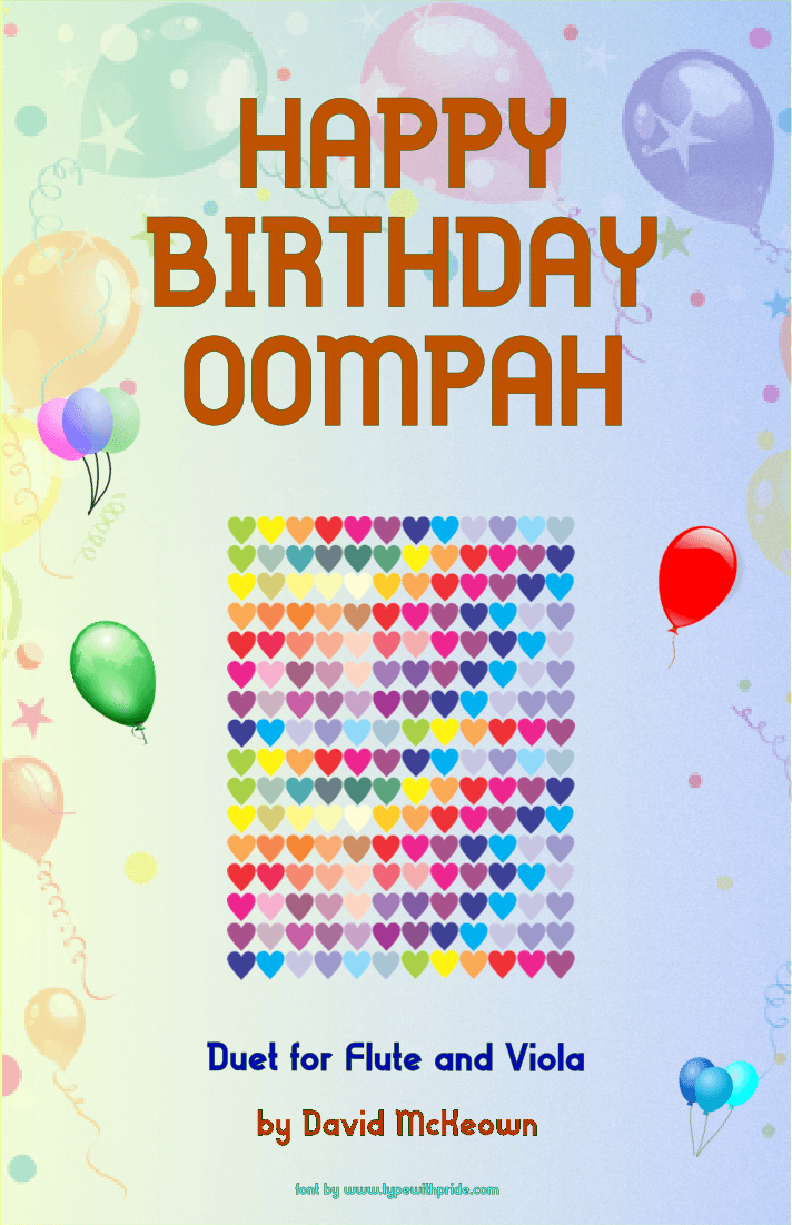 Happy Birthday Oompah, for Flute and Viola Duet (arr. David McKeown)