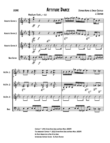 Attitude Dance (arr. Jeremy Shepard)