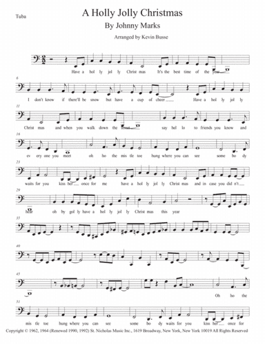 A Holly Jolly Christmas (arr. Kevin Busse)