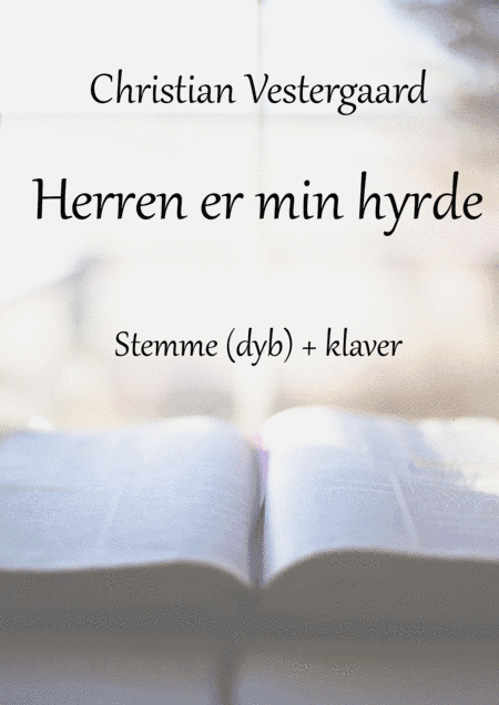 Herren er min hyrde (dyb stemme + klaver)