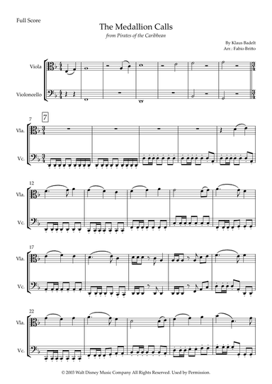 The Medallion Calls (arr. Fabio Britto)