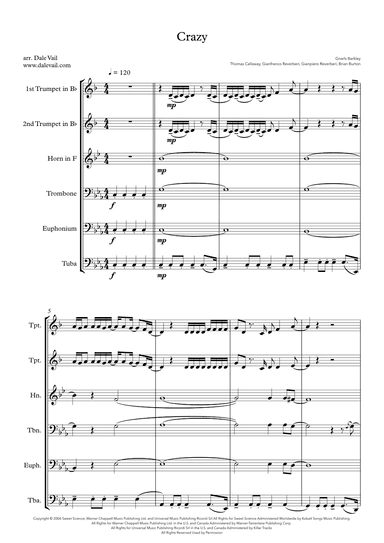 Crazy (arr. Dale Vail)