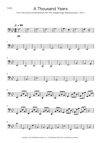 A Thousand Years (arr. Ygor Nunes)