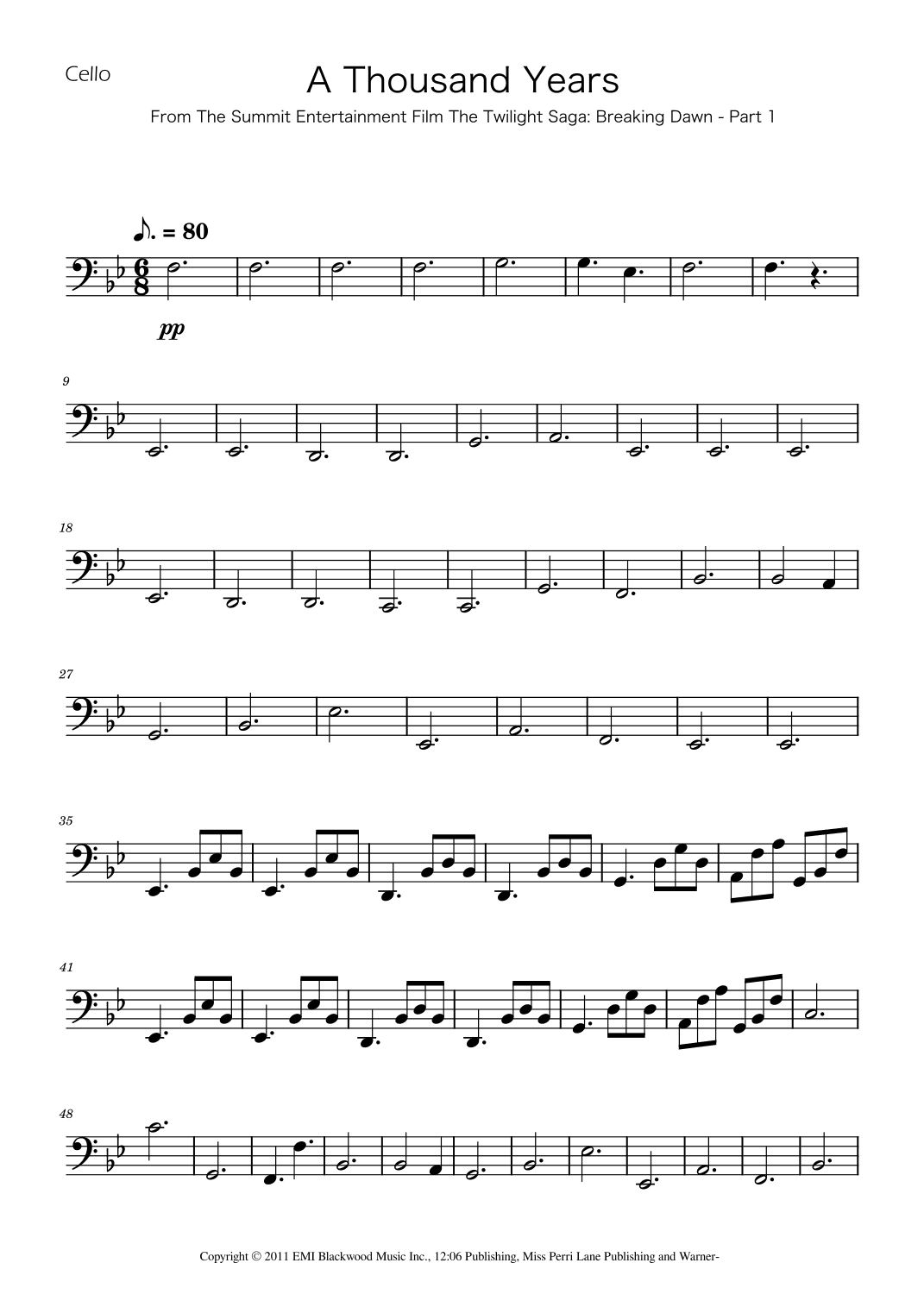 A Thousand Years (arr. Ygor Nunes)